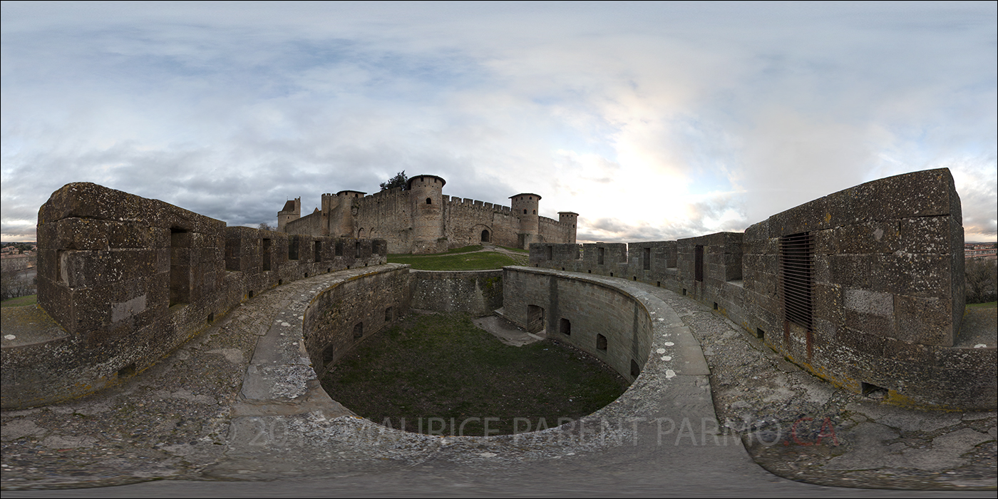 Carcassonne fortification 3, France